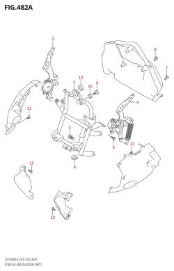 482A - COWLING INSTALLATION PARTS