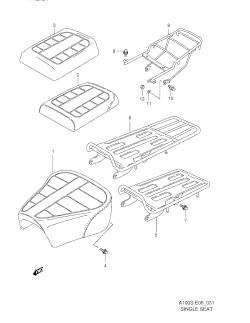 031 - SINGLE SEAT (P23,P32)