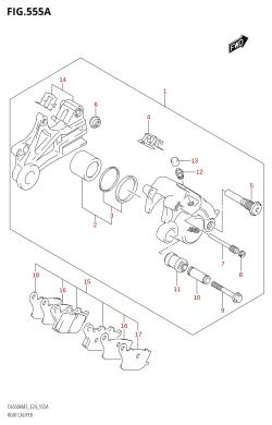 555A - REAR CALIPER