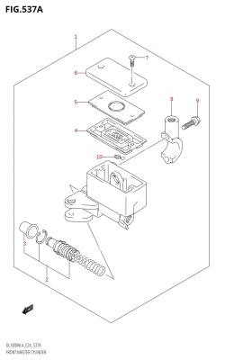 537A - FRONT MASTER CYLINDER