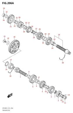 206A - TRANSMISSION (VZR1800:L5:E02)
