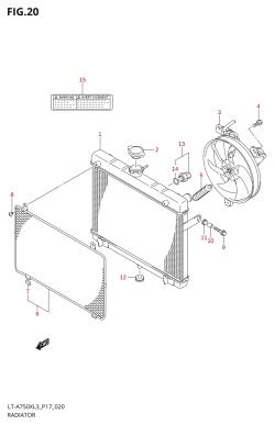 020 - RADIATOR (LT-A750XL3 P17)
