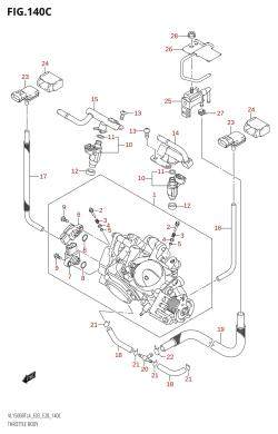 140C - THROTTLE BODY (E33)