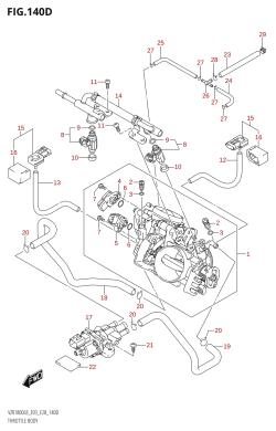 140D - THROTTLE BODY (VZR1800BZ:L8:E33)
