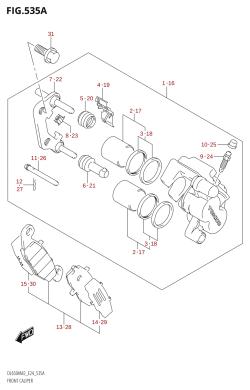 535A - FRONT CALIPER