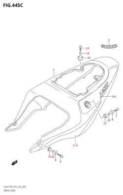 445C - FRAME COVER (K2)