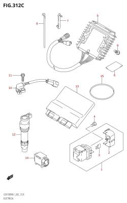 312C - ELECTRICAL (GSX1300R:L1:E02)