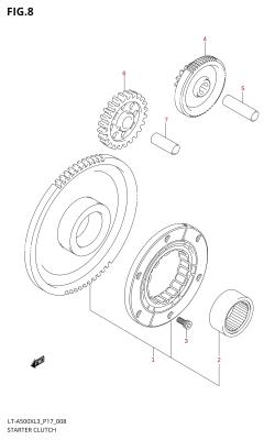 008 - STARTER CLUTCH