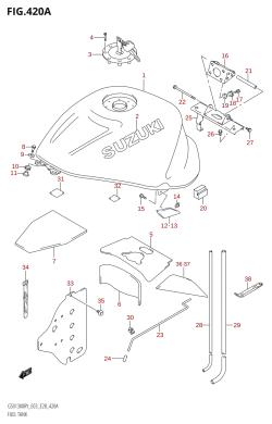 420A - FUEL TANK (X)