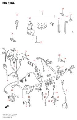 350A - WIRING HARNESS (X,Y,K1,K2)