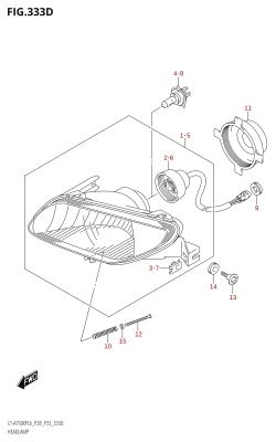 333D - HEADLAMP (LT-A750XPZ:L6:P33)