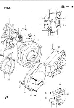 005 - CRANKCASE COVER