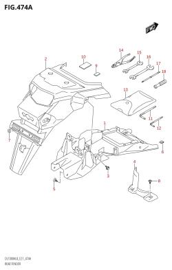 474A - REAR FENDER