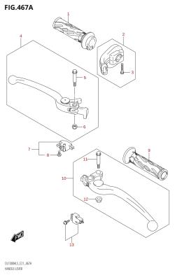 467A - HANDLE LEVER