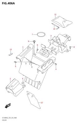 406A - HOLDER (DL1000A:L6:E03)