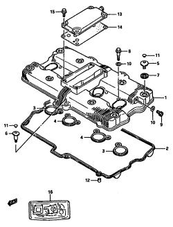 001 - CYLINDER HEAD COVER