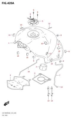 420A - FUEL TANK (GSX1300RRQ)