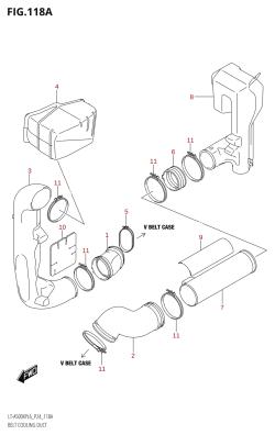 118A - BELT COOLING DUCT