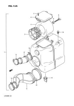 13A - AIR CLEANER (MODEL M /​ N)