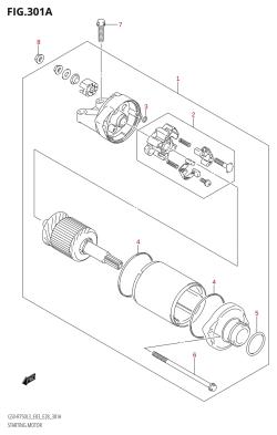 301A - STARTING MOTOR