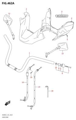 462A - HANDLEBAR (AN400:L5:E19)