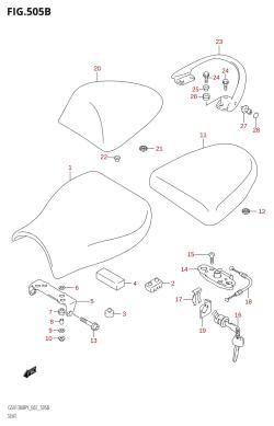 505B - SEAT (K1)