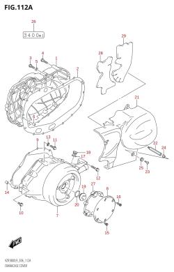 112A - CRANKCASE COVER (VZR1800:L9:E06)