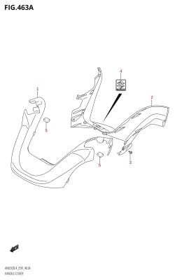 463A - HANDLE COVER