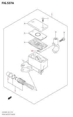 537A - FRONT MASTER CYLINDER (GSF650,GSF650A,GSF650U,GSF650UA)
