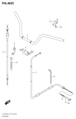 462C - HANDLEBAR (LT-A500X:M2:P33)