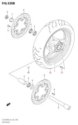 530B - FRONT WHEEL (L0)