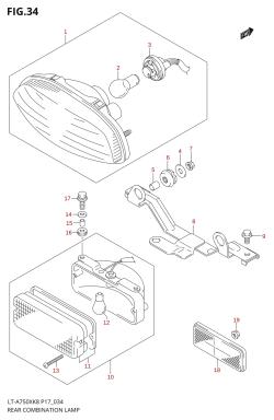 034 - REAR COMBINATION LAMP (P17)