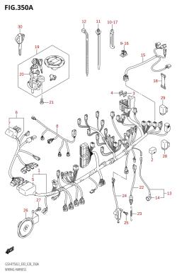 350A - WIRING HARNESS (GSX-R750:L3:E03)