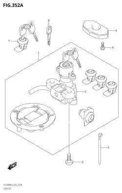352A - LOCK SET