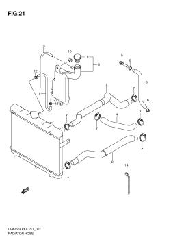 021 - RADIATOR HOSE