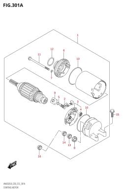 301A - STARTING MOTOR