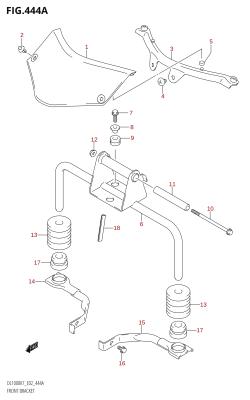 444A - FRONT BRACKET