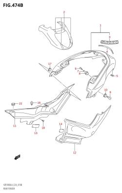 474B - REAR FENDER (VZR1800Z:L4:E24)