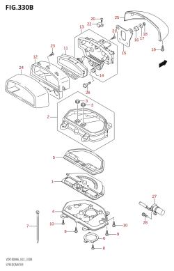 330B - SPEEDOMETER (VZR1800:(K8,K9),VZR1800U2:K8,VZR1800UF:K9)