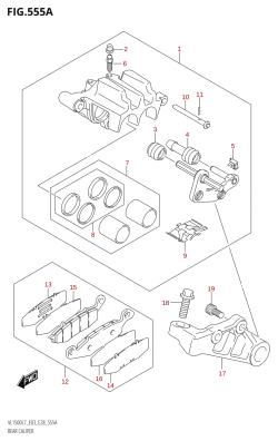 555A - REAR CALIPER