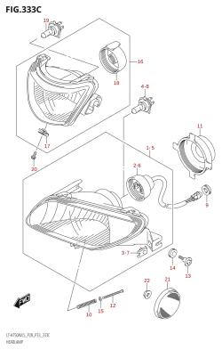 333C - HEADLAMP (LT-A750XZV:L5:P28)