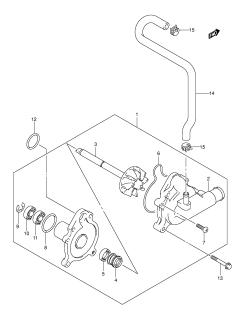 018 - WATER PUMP (MODEL K3 /​ K4)