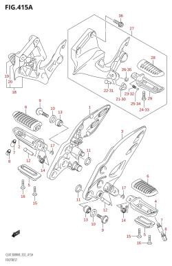 415A - FOOTREST