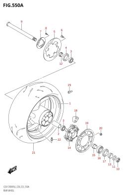 550A - REAR WHEEL
