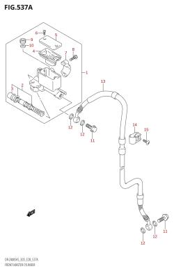 537A - FRONT MASTER CYLINDER