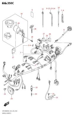 350C - WIRING HARNESS (E03,E28)