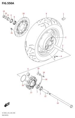 550A - REAR WHEEL (VL1500:L3:E03)