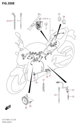 350E - WIRING HARNESS