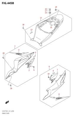 445B - FRAME COVER