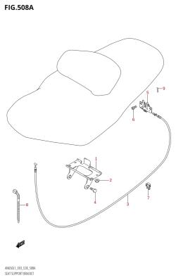 508A - SEAT SUPPORT BRACKET (AN650:L1:E03)